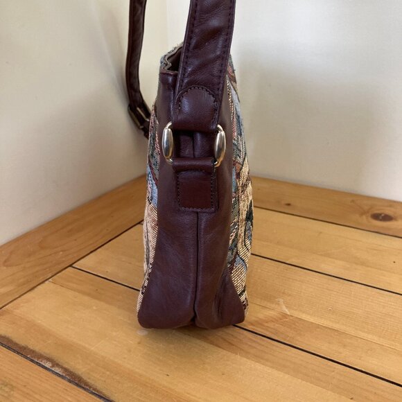 SAS Texas Tapestry Organizer Purse Shoulder Bag Amarillo El Paso Vintage Y2K - Picture 8 of 14